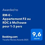 Rm-0 - Joli 2 Pieces Equipe Au Rdc A Pour 1-2 Pers